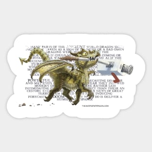 Dragon Fetch! with text Sticker